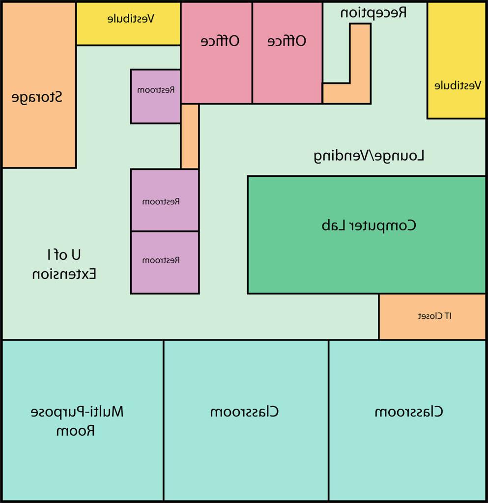 Mt. Sterling Education Center floor plan